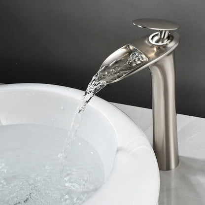 DecorBites™ Black Waterfall Bathroom Faucet Mixer Tap