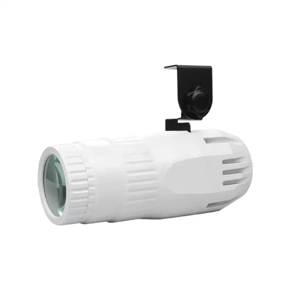 Black & white 15w rgbw led pinspot beam light for living room event