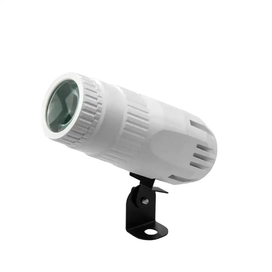 Black & white 15w rgbw led pinspot beam light for living room event