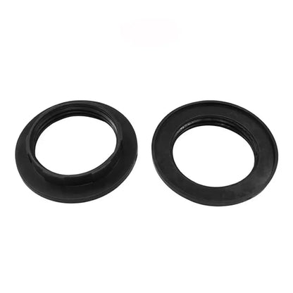 Black & white 40mm collar rings light socket kitchen adapter