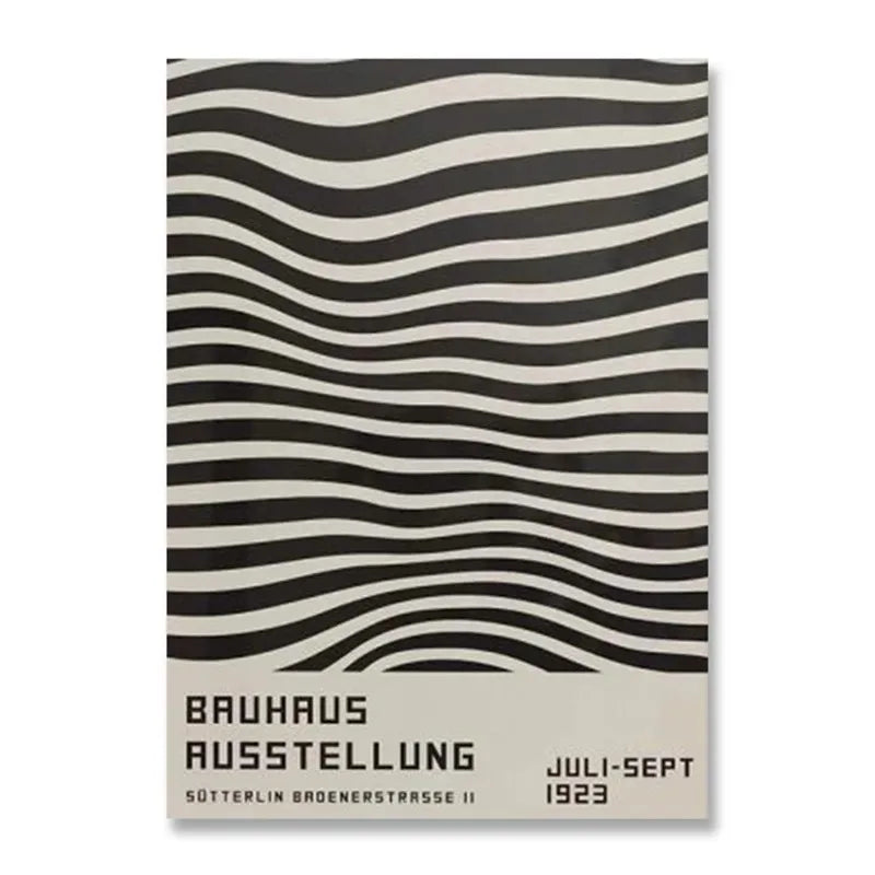 DecorBites™ Black & White Modernism Canvas Print - Home Wall Art