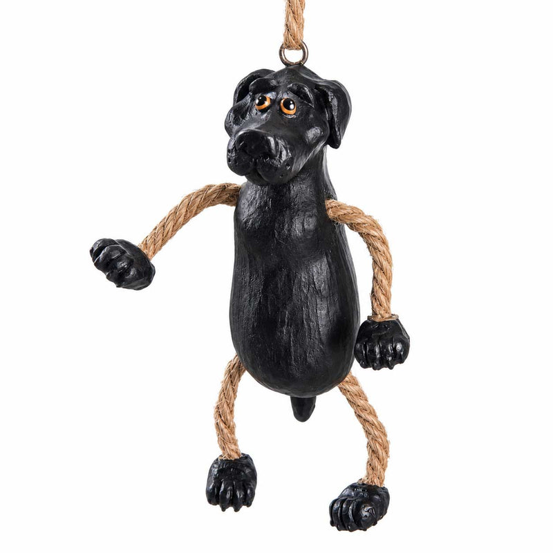 Dangly Black Lab Ornament | Bert Anderson Collection