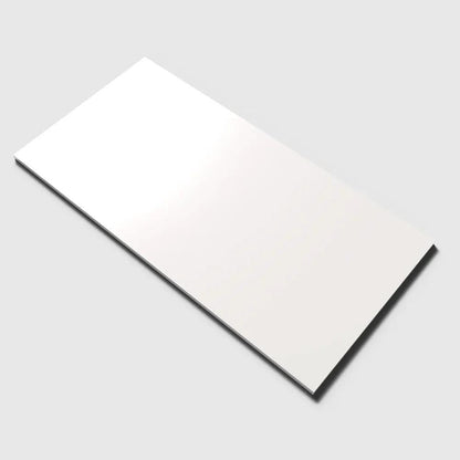 Blanco Marjinal Polished Marble Look Porcelain Tiles 12x24