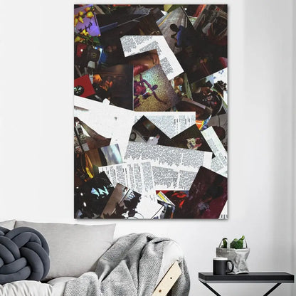 Modern blonde oceans poster prints bedroom framed album wall art