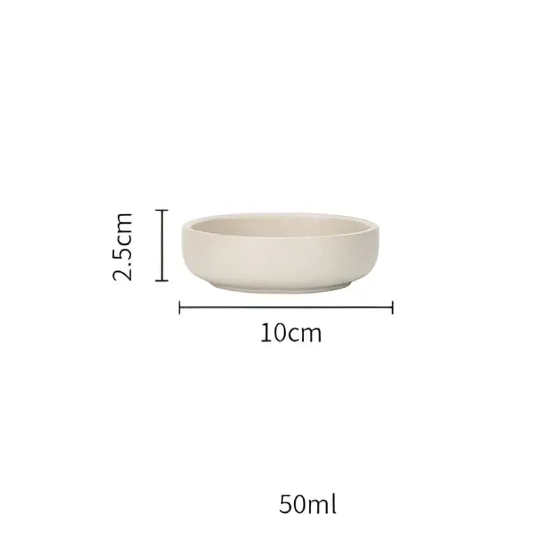Blue and gray ceramic morandi bowl dining room gold trimmed dinnerware