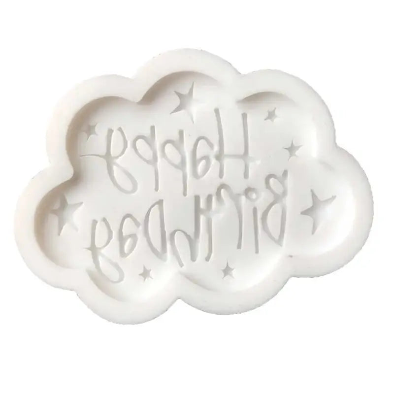 Blue and pink cloud silicone molds – kitchen birthday cake decor
