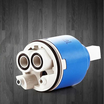 Blue and white 40mm ceramic faucet cartridge kitchen water saving