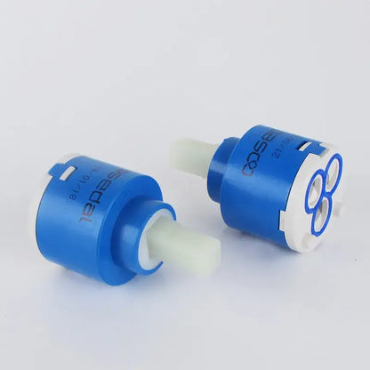 Blue and white ceramic cartridge faucet mixer kitchen spindle