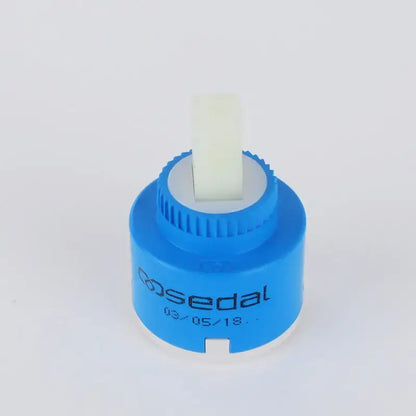 Blue and white ceramic cartridge faucet mixer kitchen spindle