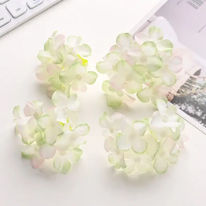 Blue and white hydrangea flowers 30pcs wedding decor living room