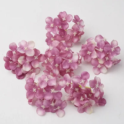 Blue and white hydrangea flowers 30pcs wedding decor living room