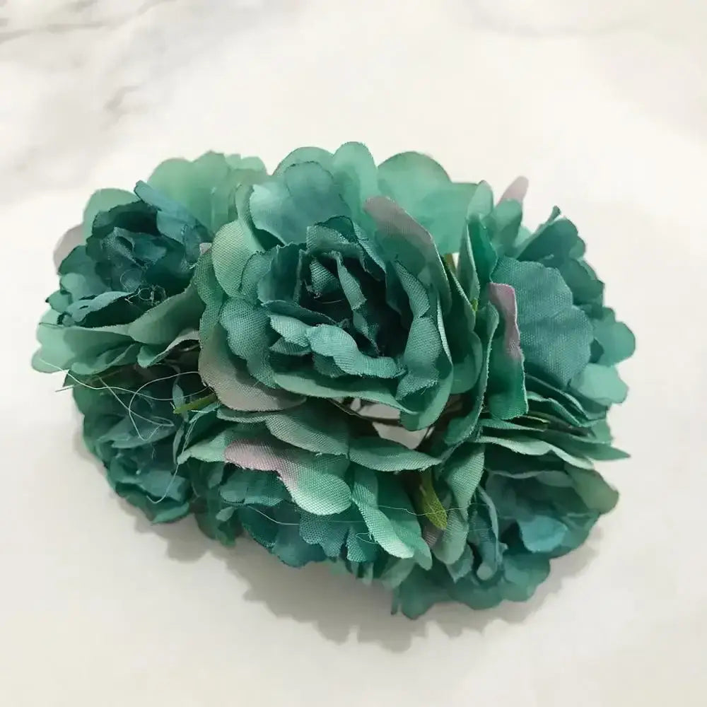 Blue flower stamen berries bundle for kitchen cake decor