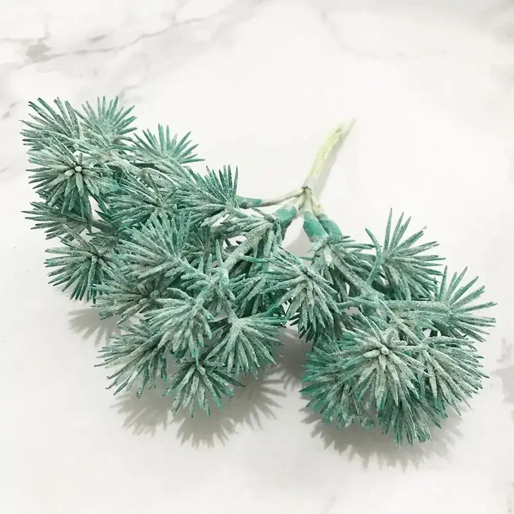 Blue flower stamen berries bundle for kitchen cake decor