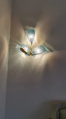 DecorBites™ Blue Glass LED Pendant Lamps - Modern Designer Lighting