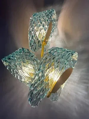 DecorBites™ Blue Glass LED Pendant Lamps - Modern Designer Lighting