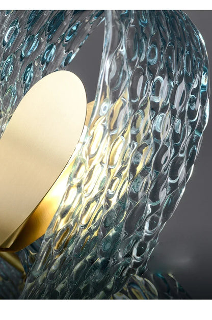 DecorBites™ Blue Glass LED Pendant Lamps - Modern Designer Lighting