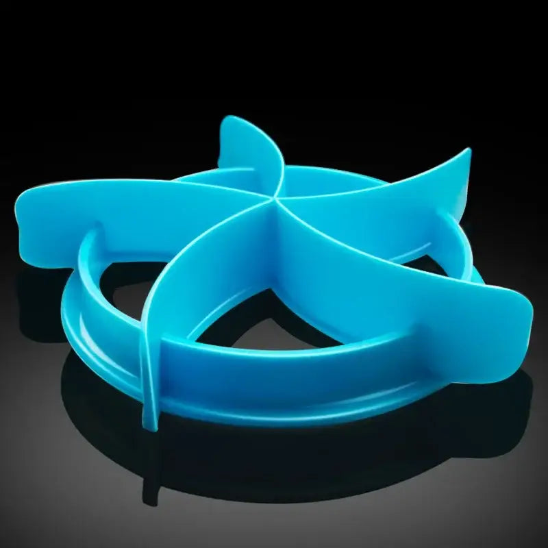 Blue honeycomb and star circular oval bread molds kitchen baking tool