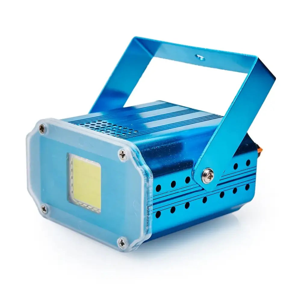 Blue metallic 20w rgb strobe lights party room dj lighting fixture
