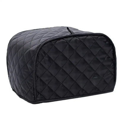 Blue quilted 4 slice toaster cover kitchen appliance protector