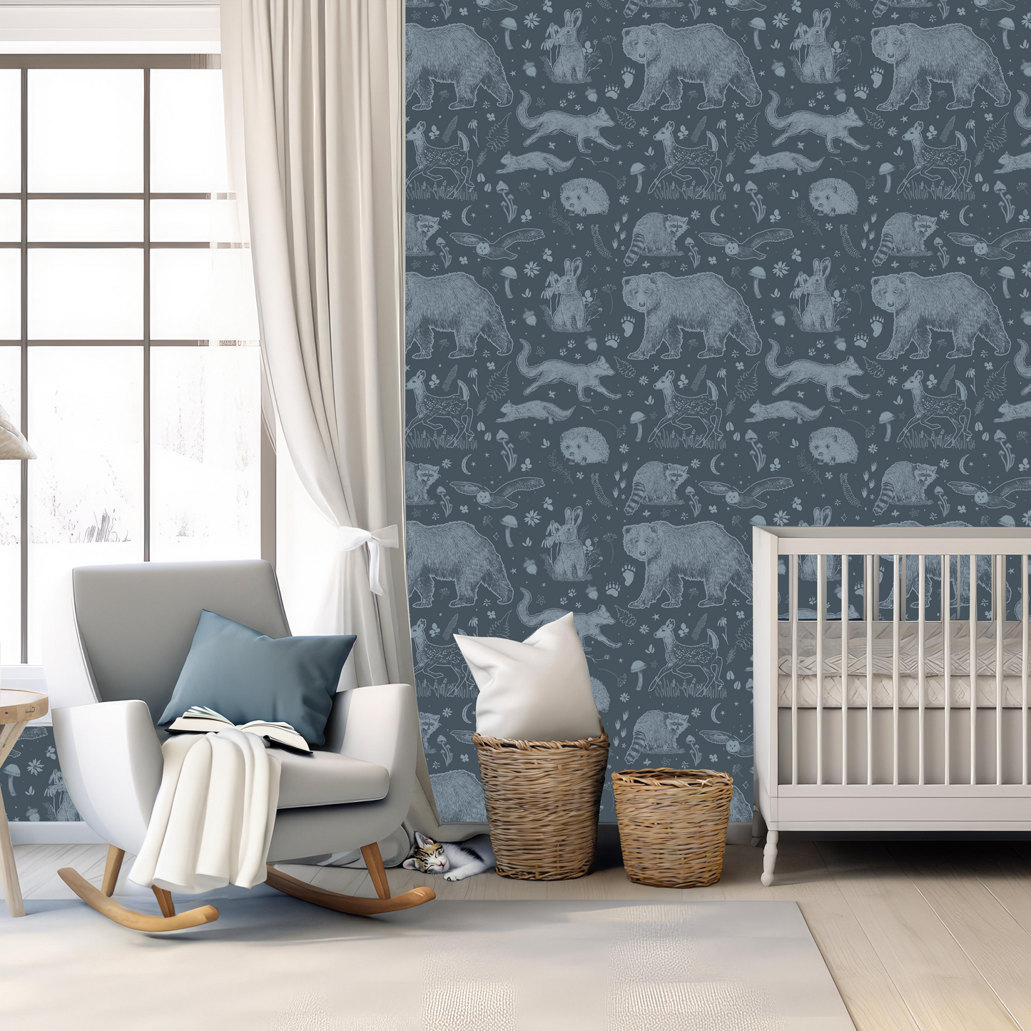 Beckett Wallpaper by Brittany Polatis Design