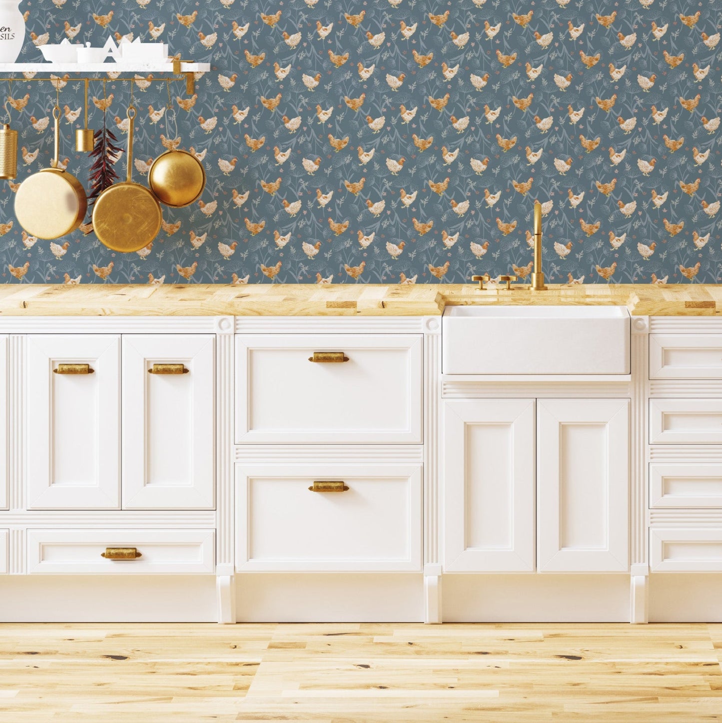 Henrietta Wallpaper by Fede Volpato