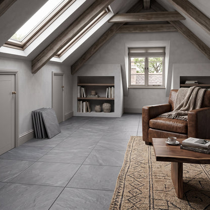 Bluestone Blu Textured Porcelain Pavers 24x24