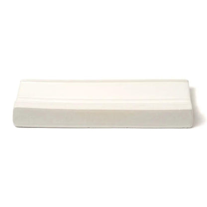 Blush Cream Glossy Ogee Trim Ceramic Moldings 2x6
