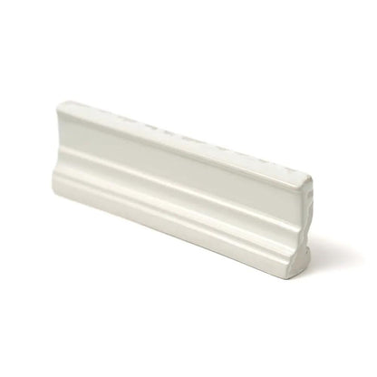 Blush Cream Glossy Ogee Trim Ceramic Moldings 2x6