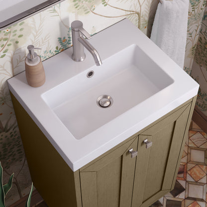 James Martin Chianti 20" Single Bathroom Vanity, Walnut Whisper