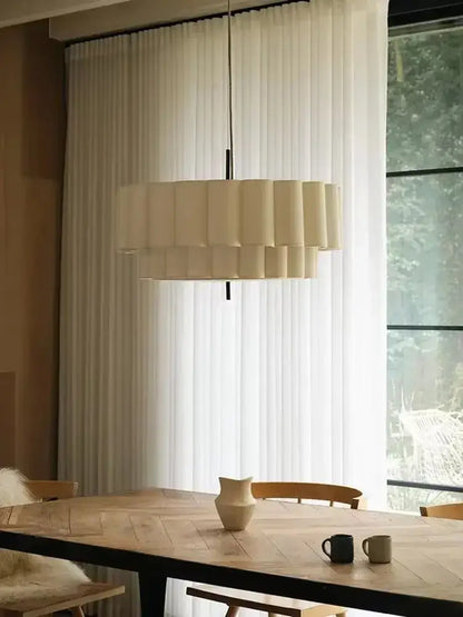 Bohemia fabric chandelier pendant light for living room