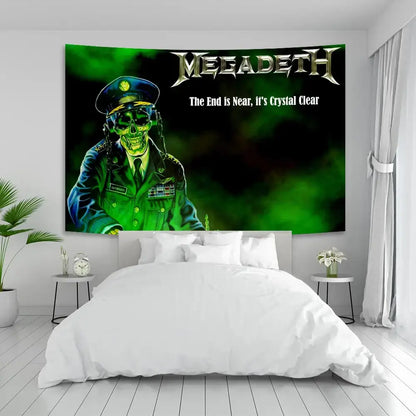 Boho band tapestry wall art and bedspread for bedroom decor