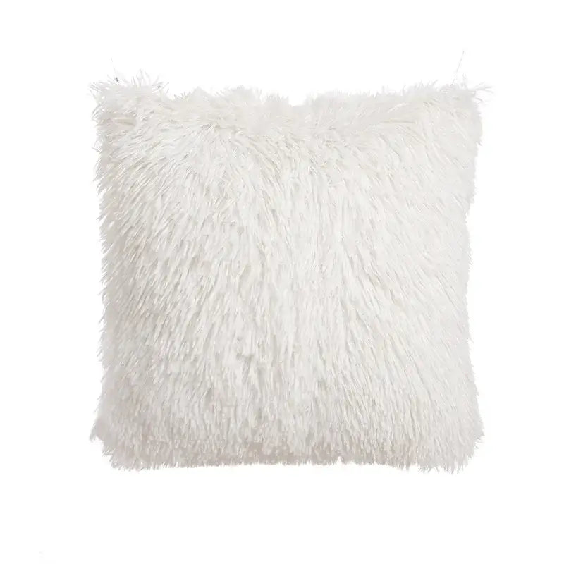 Boho beige tufted fringed cushion cover living room pillow case