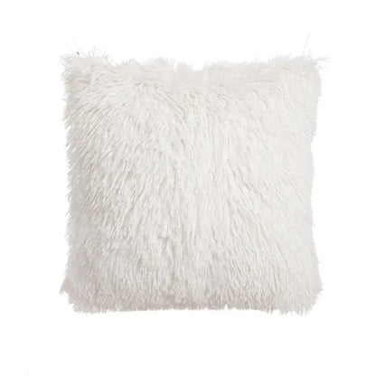 Boho beige tufted fringed cushion cover living room pillow case