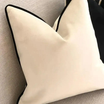 Boho cream cotton tassels cushion covers living room pillow case