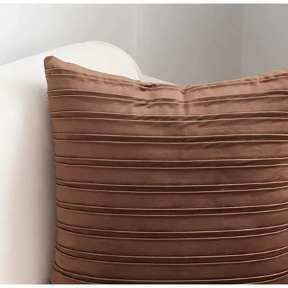 Boho cream leaf geometry tufted cushion cover living room decor