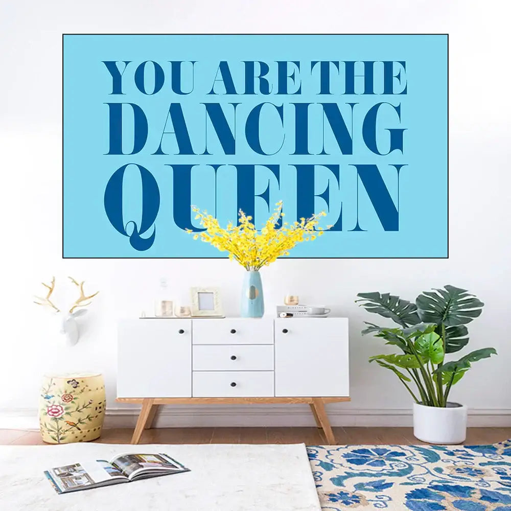 Boho dancing queen tapestry bedspread bedroom wall hanging