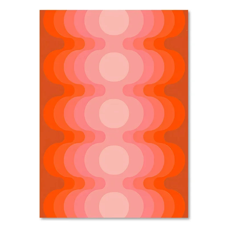 DecorBites™ Boho Sunset Art Prints for Living Room