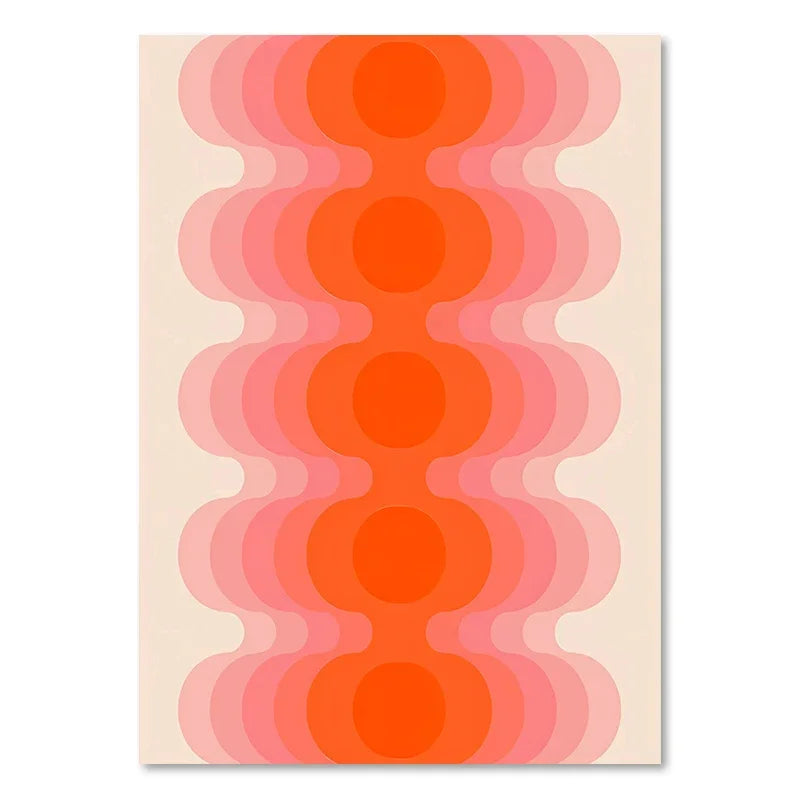 DecorBites™ Boho Sunset Art Prints for Living Room