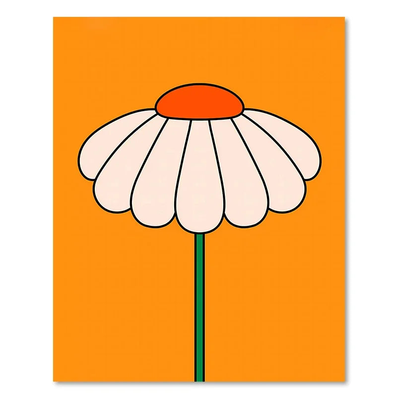 DecorBites™ Boho Sunset Art Prints for Living Room