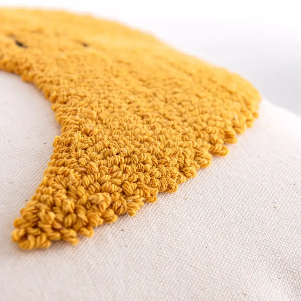 Boho yellow rainbow celestial cushion cover living room tassel pillow