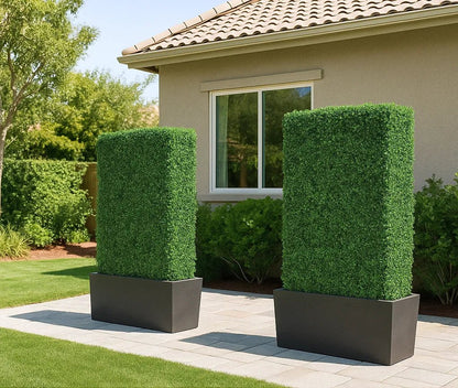 Boxwood Artificial Hedge 7.5ft – UV Resistant – Commercial Grade