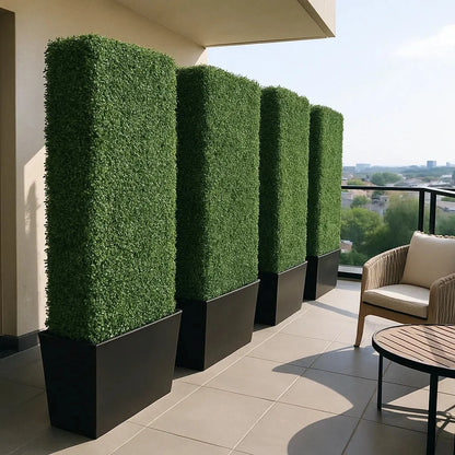 Boxwood Artificial Hedge 7.5ft – UV Resistant – Commercial Grade