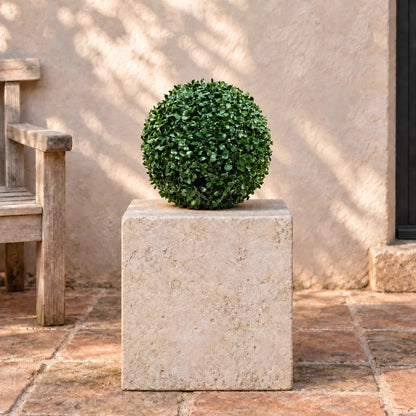 Boxwood Artificial Topiary Ball Set of 2 11in – UV Resistant
