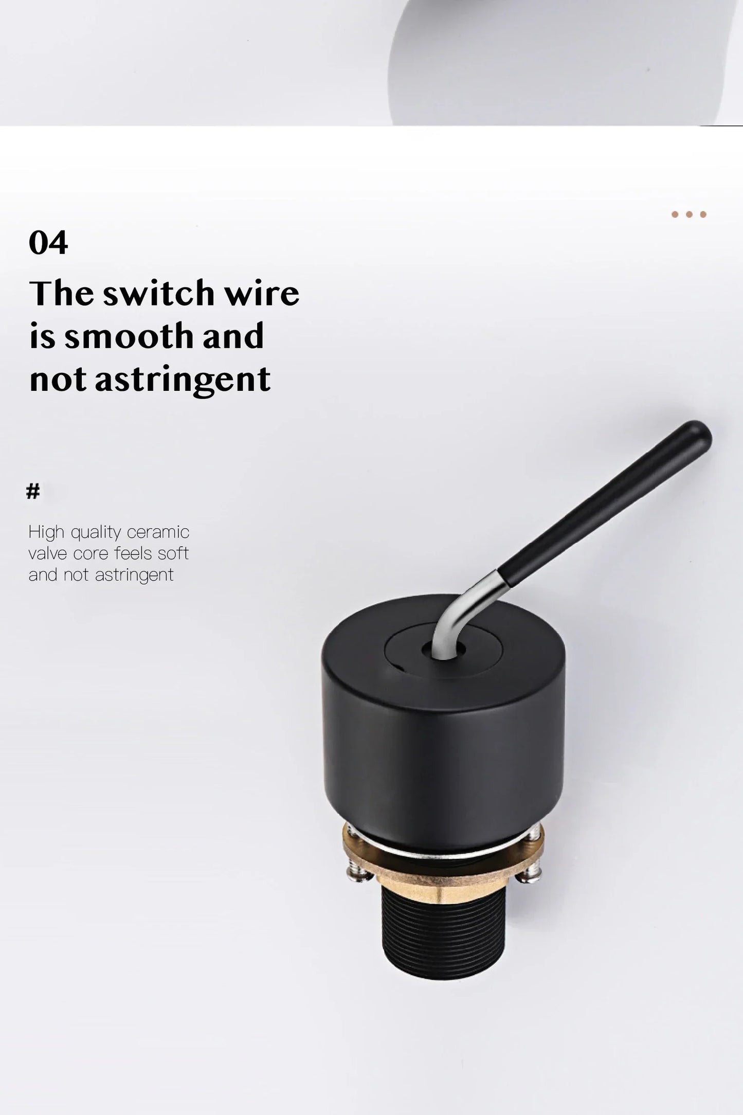 DecorBites™ Brass Black Luxury Bathroom Faucet - Single Handle