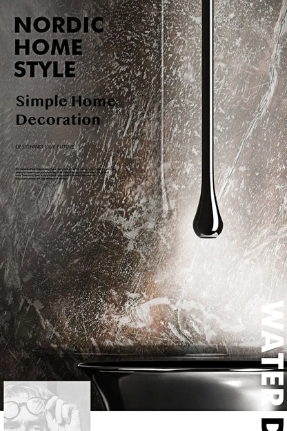 DecorBites™ Brass Black Luxury Bathroom Faucet - Single Handle