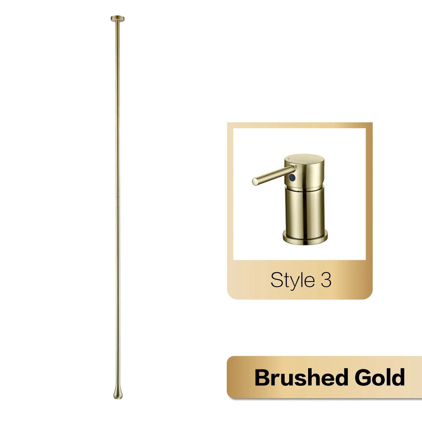 DecorBites™ Brass Black Luxury Bathroom Faucet - Single Handle