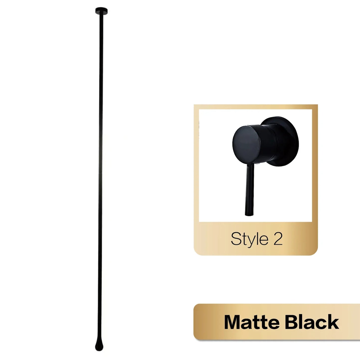 DecorBites™ Brass Black Luxury Bathroom Faucet - Single Handle