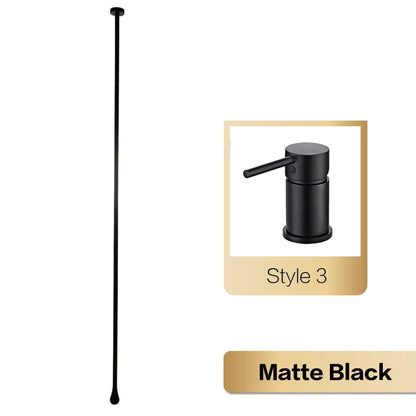 DecorBites™ Brass Black Luxury Bathroom Faucet - Single Handle