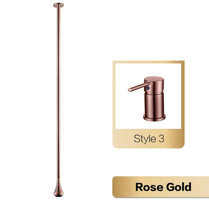DecorBites™ Brass Black Luxury Bathroom Faucet - Single Handle