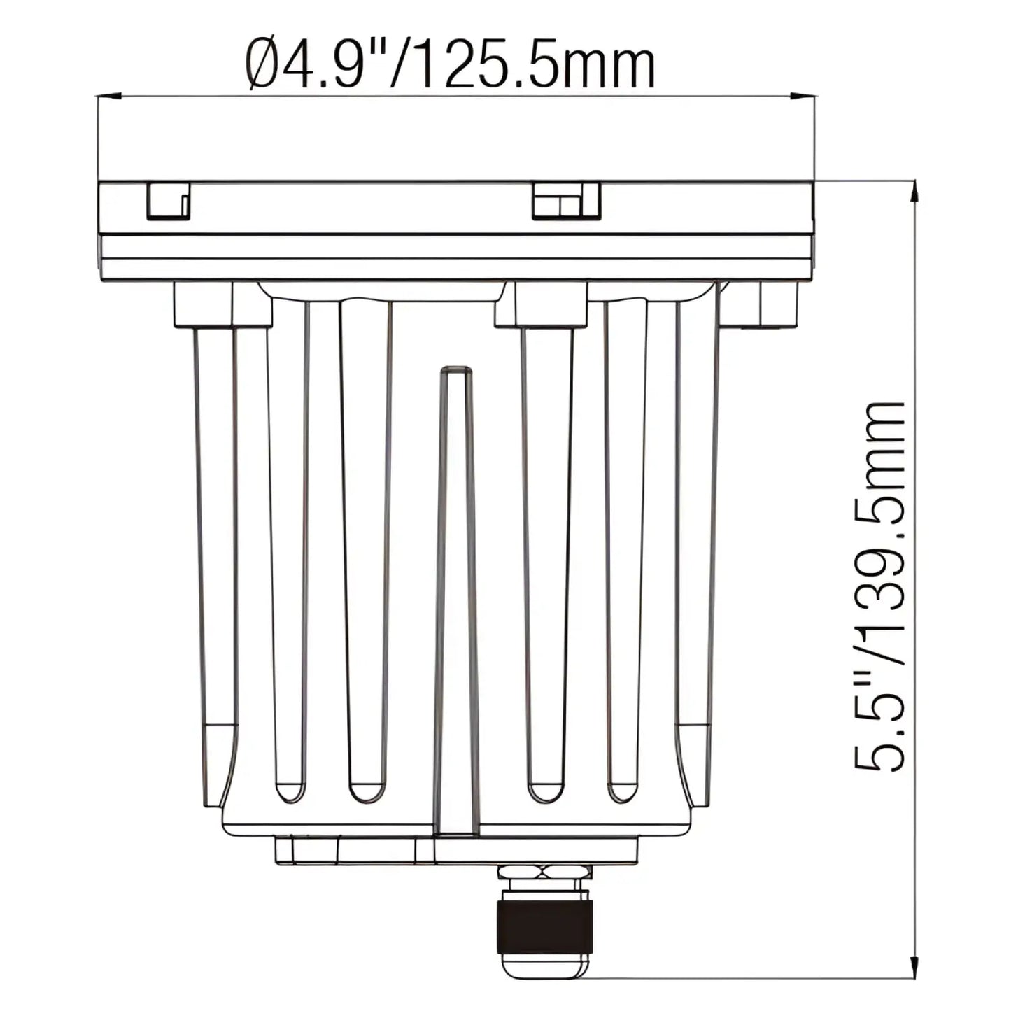 Brass Inground Lights for MR16 Bulbs with Brass and PVC Construction